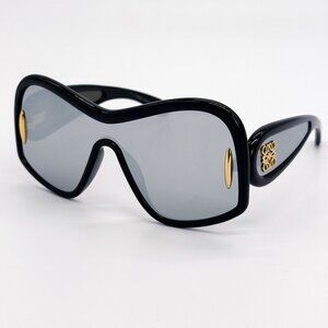 NEW LW40131I 01C, UNISEX OVERSIZED SUNGLASSES LOEWE LW40131I 01C